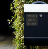 Mailbox sticker with your own text