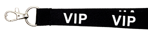 Flat 20mm. - Black with VIP