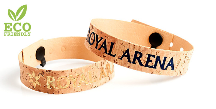 Cork wristband