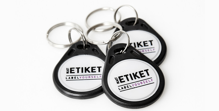 Keyfob with logo