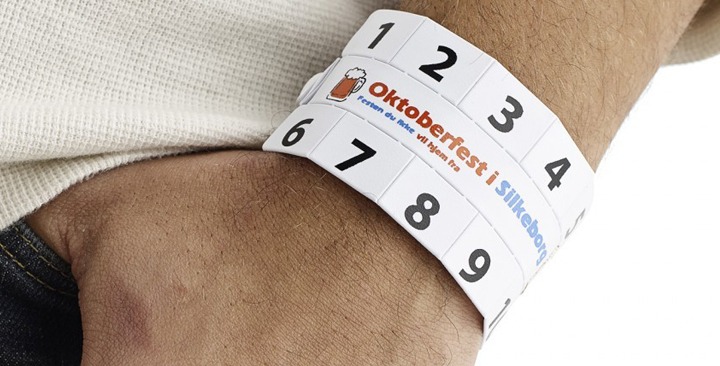 Wristbands for events 