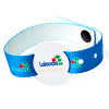 Digitally printed RFID wristbands with plastic slider