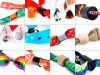 Festival wristbands with RFID and soft PVC slider