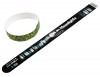 ONCE digitally printed wristband