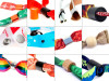 Sustainable festival wristbands made of organic cotton