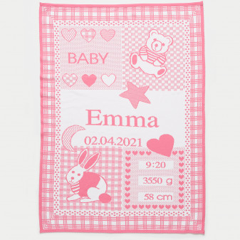 Baby blankets with name