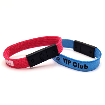 Fabric wristbands - Cool branding