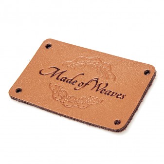 Leather labels in your design