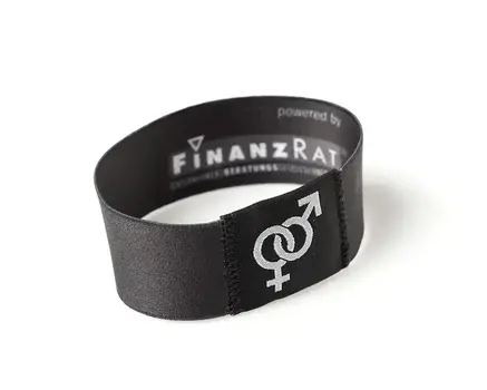 Elastic RFID wristbands