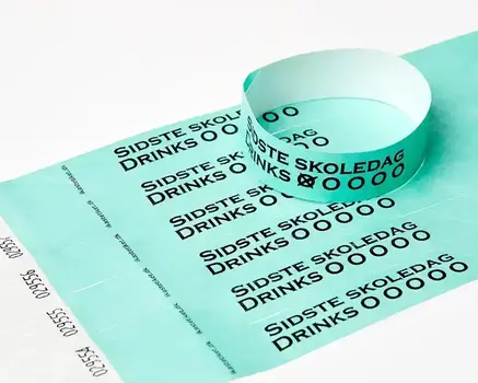 Advanced designer for paper wristbands
