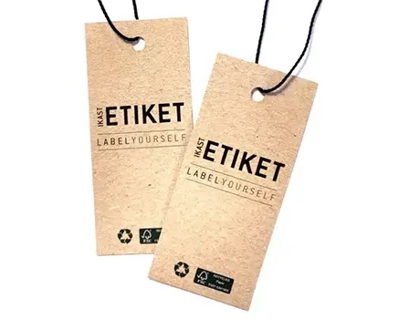 Sustainable hang tags