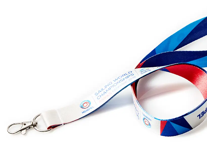 Sustainable lanyards from recycled material