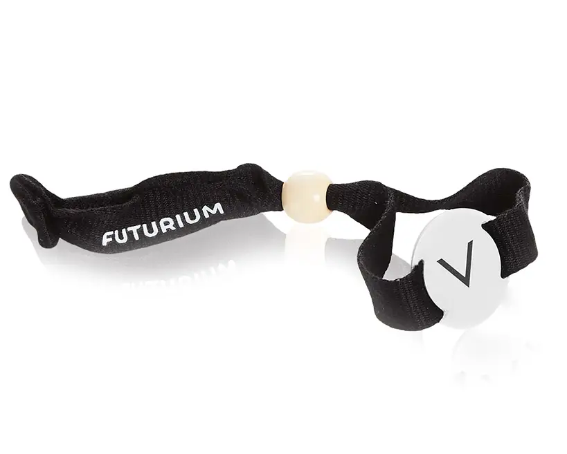 festival wristbands with adjustable closure