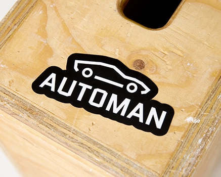 Stickers with logo - For indoor and outdoor use in super quality!