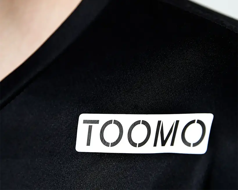 Iron-on labels with logo