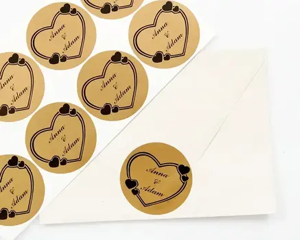 Advanced designer for gold stickers