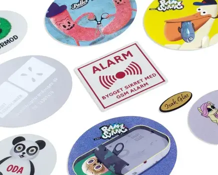 Advanced designer for paper stickers