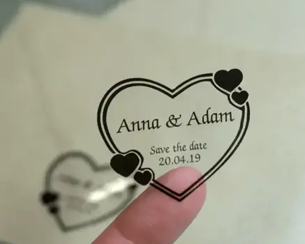 Advanced designer for transparent stickers