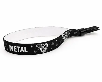Festival wristbands for metal festivals