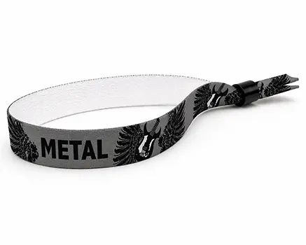 Festival wristbands for rock festivals