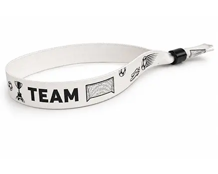 Festival wristbands for football tournaments