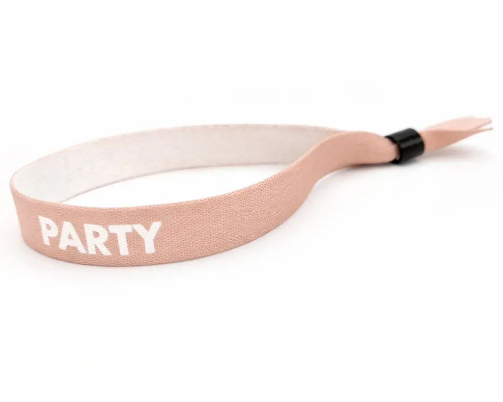 Rosé festival wristbands