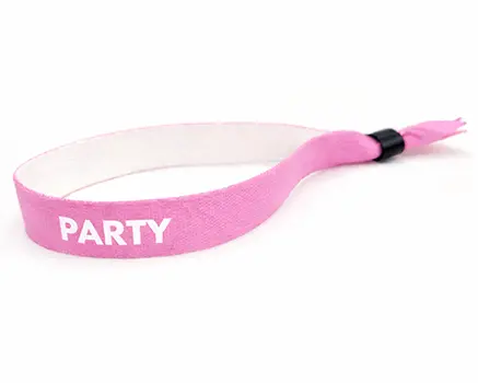 Light purple festival wristbands