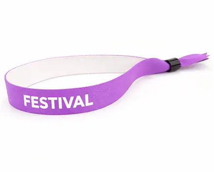 Lavender festival wristbands