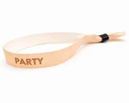 Nude festival wristbands