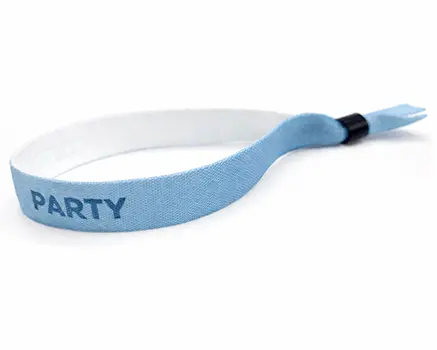 Dove blue festival wristbands